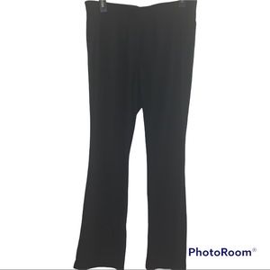 CHICO’S Black Yoga Pants Size 1